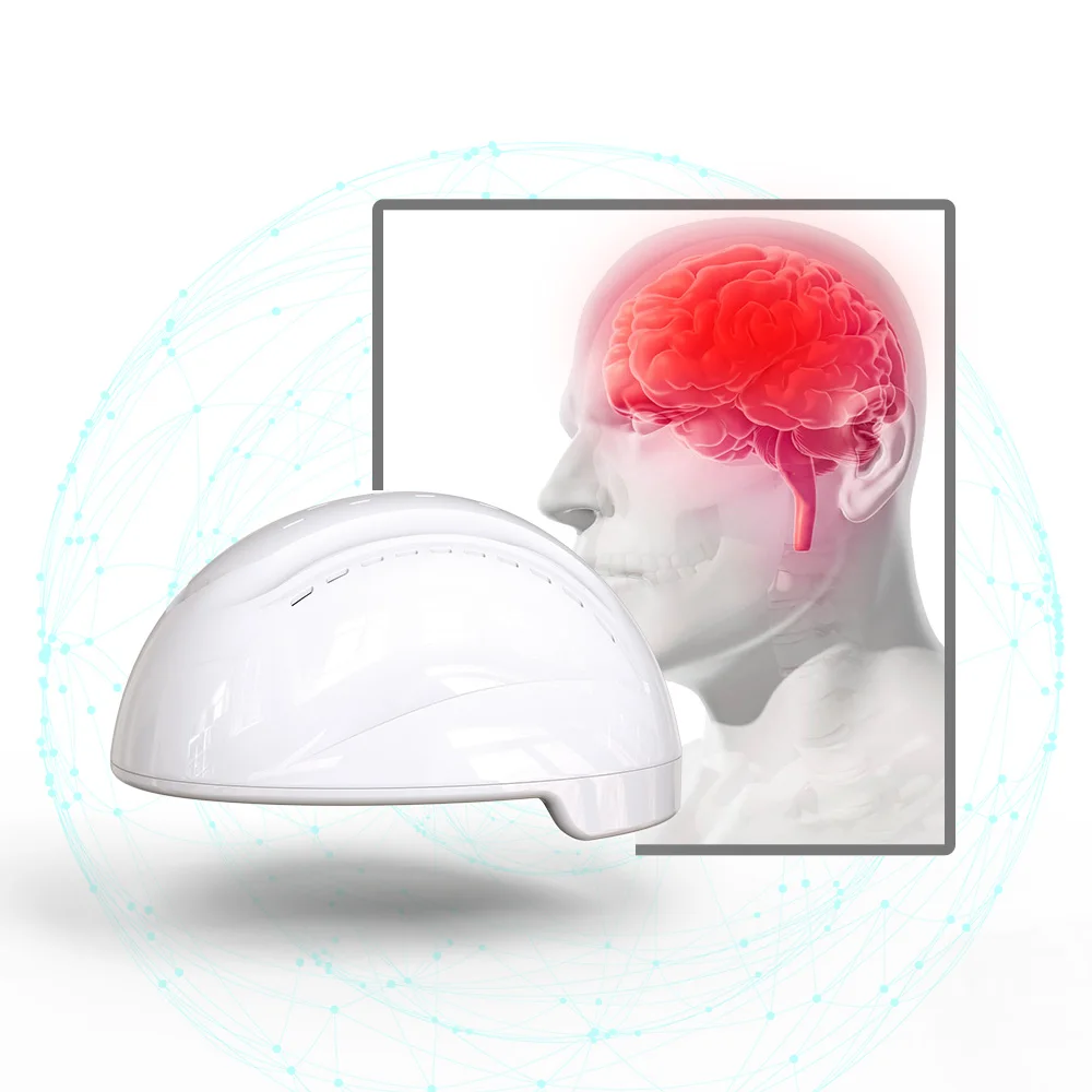 Suyzeko Photobiomodulation Brain Helmet 810nm Infrared Therapy Neuro for…