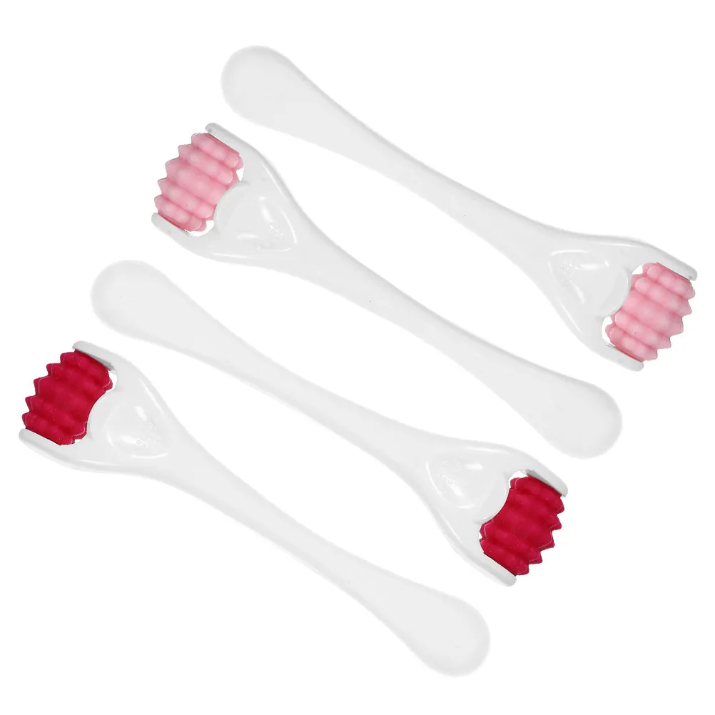 4Pcs Eye Silicone Roller Reusable Face Massager Mini Facial Massage Tool for…