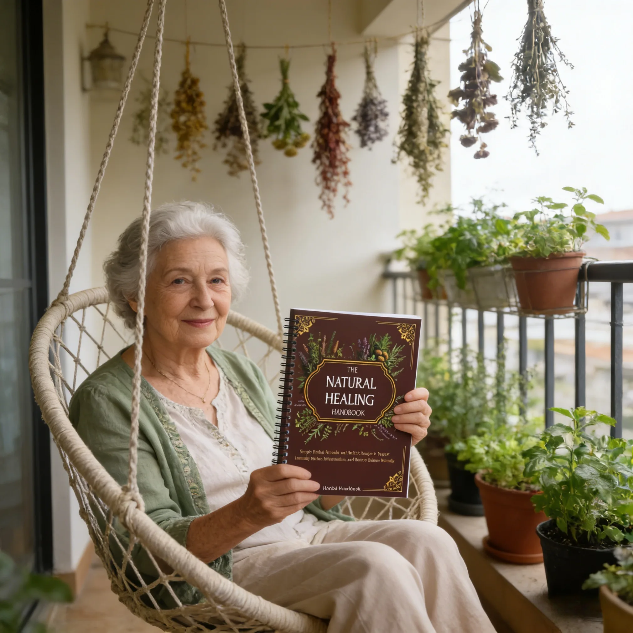 Natural Healing Handbook Spiral Bound Guide with Herbal Remedies and Recipes…