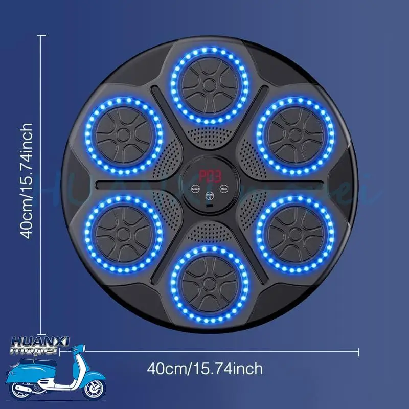 Upgrade Intelligent Music Boxing Machine for Adults & Kids, LED Display &…