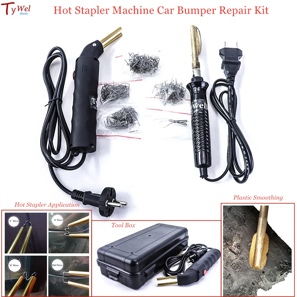 Car Bumper Repair Plastic Welding Tools ABS PVC Welder Smooth Iron 110-240V…