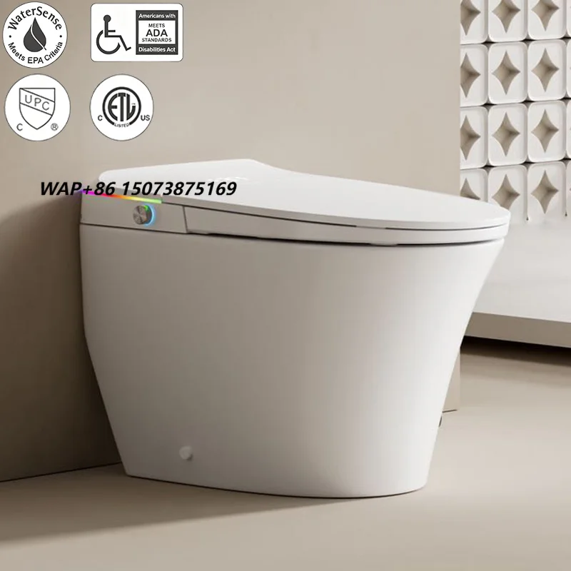 Smart Toilet Ceramic Fully Automatic Flip Cover High-Speed Drying Seat…