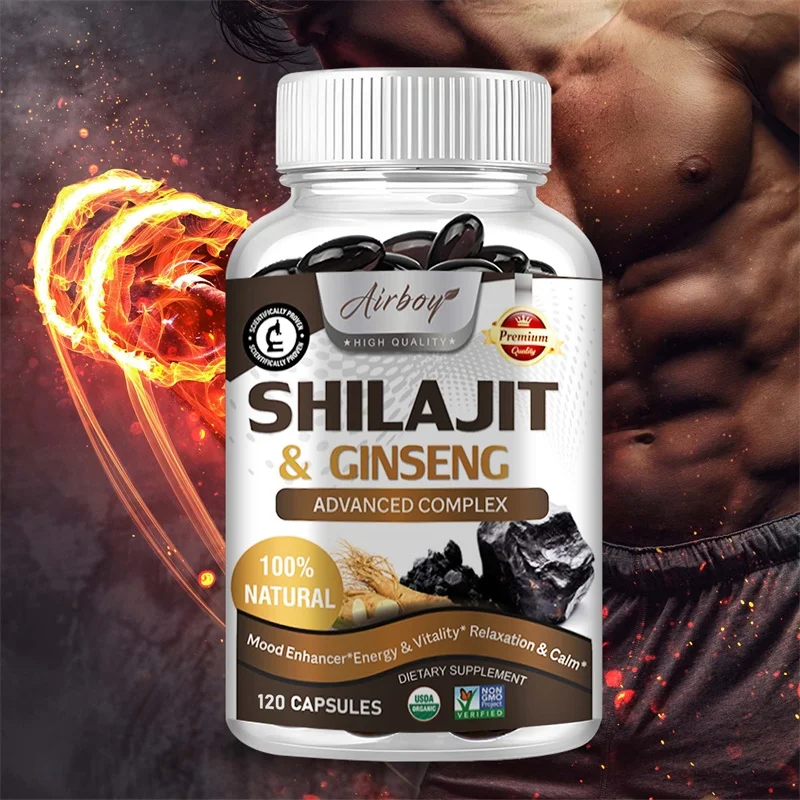 Shilajit - Energy Boost, Enhanced Performance, Promote Heart and Blood…