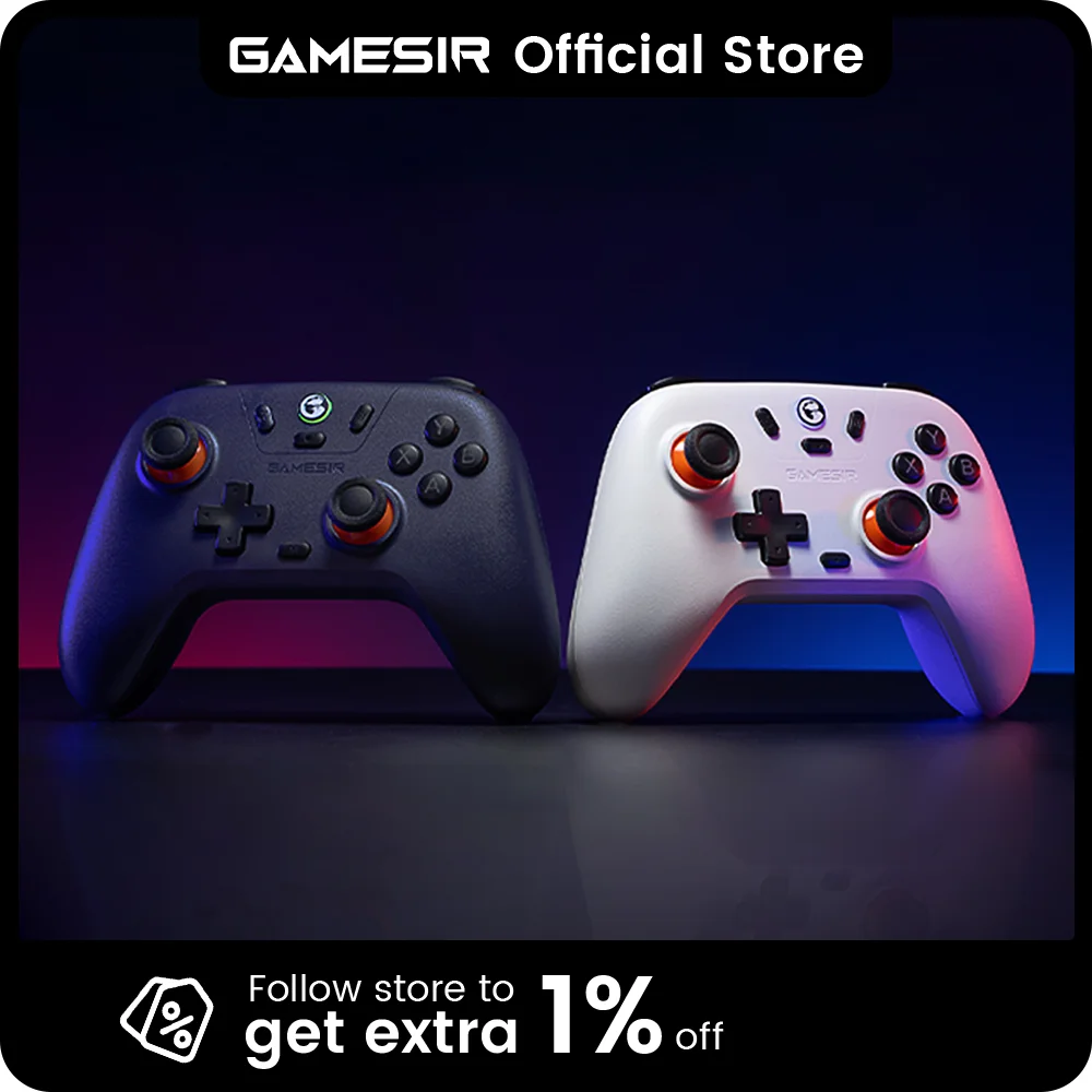 GameSir Nova Lite Switch Controller Gaming Gamepad with Hall Effect for…