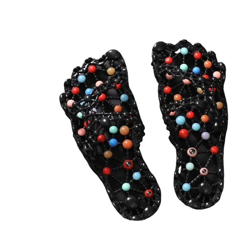 Slippers Summer Foot Bottom Granules Health Foot Therapy Indoor Home Bathroom…