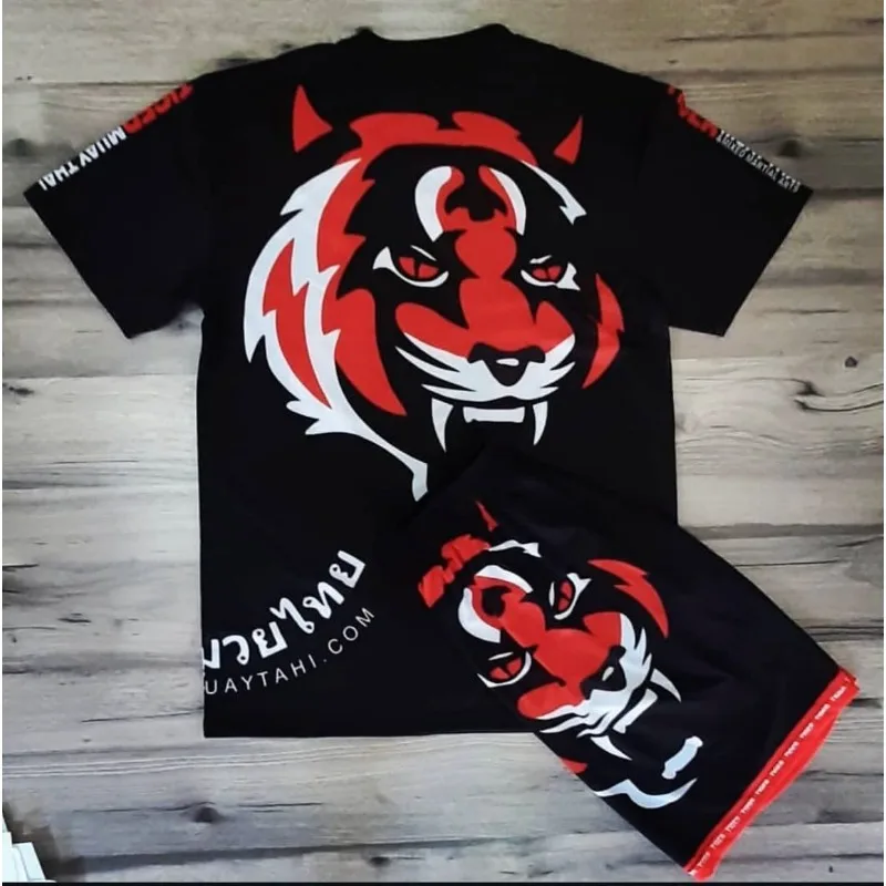 2026 Muay Thai Training Suit for Children Quick-Dry Compression Suit Fighting…