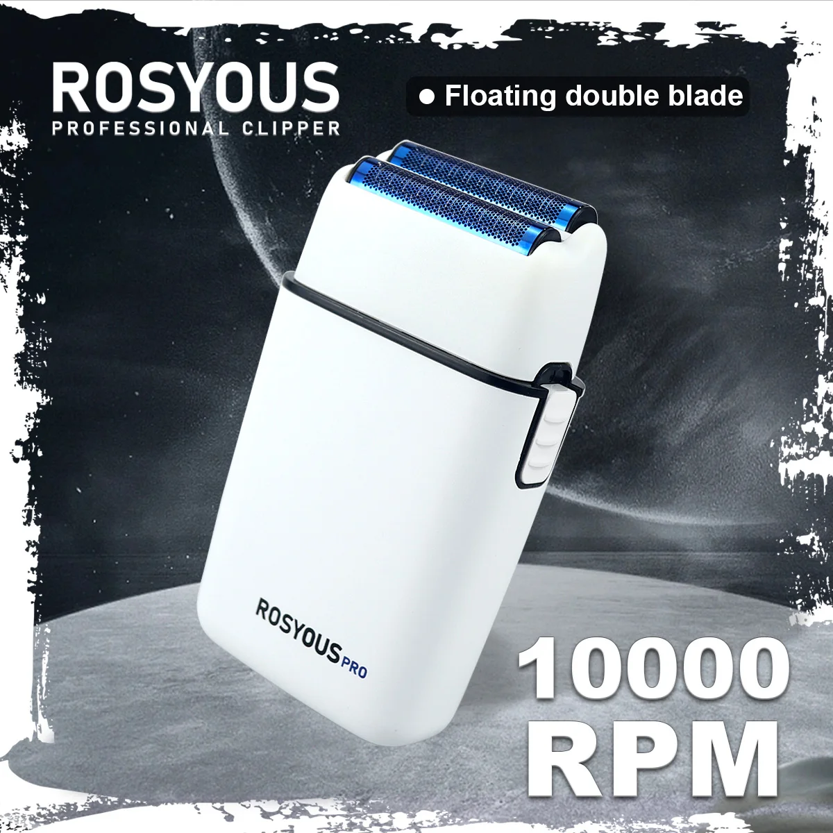 ROSYOUS RS620 Double Foil Blue Hypoallergenic Knife Net 10000RPM USB Cordless…