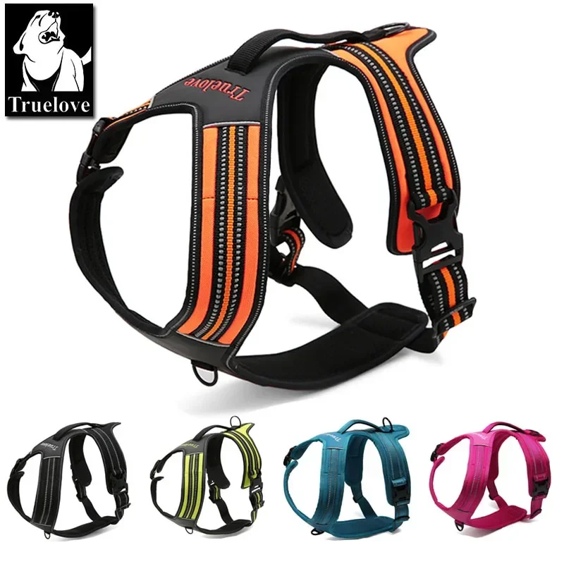 Truelove Sport Nylon Reflective no Pull Dog Harness Outdoor Adventure Pet…