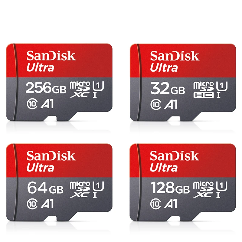 Original Sandisk Memory Card 256GB 128GB 64GB 32GB TF Micro Sd Card Class 10…