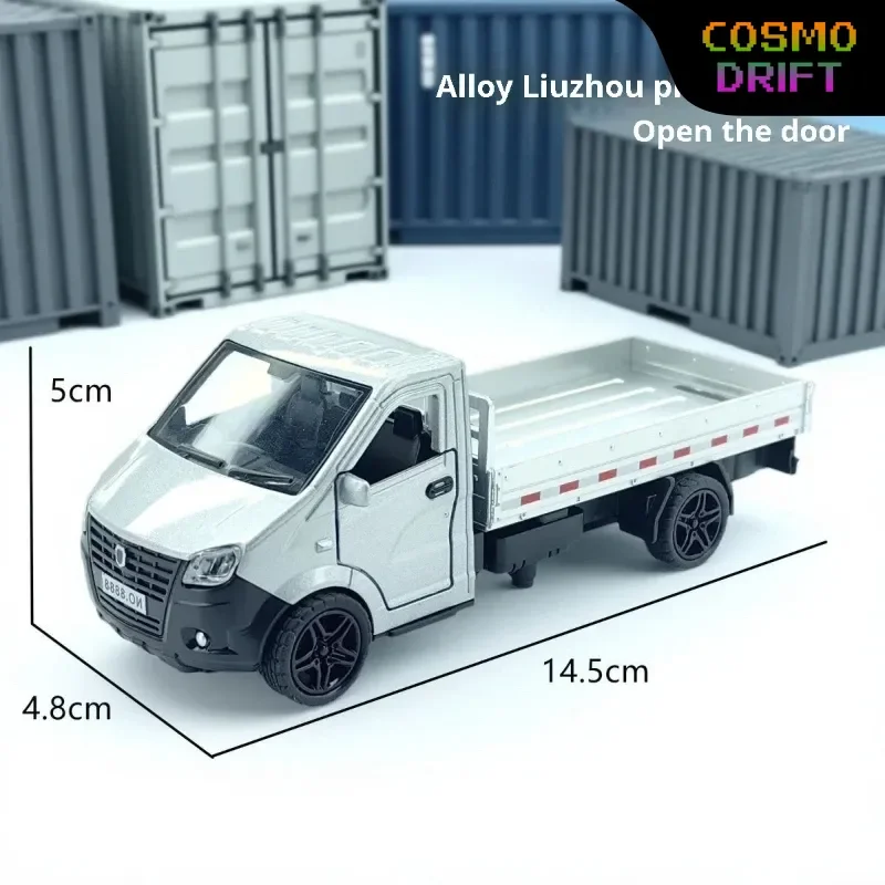 1/36 Alloy Liuzhou Truck Model 3 Doors Pull Back Boy Toy Vehicle Kids…