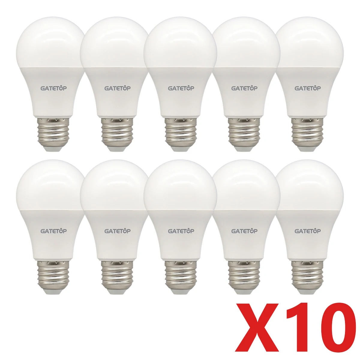 10pcs/lot LED Bulb E27 AC 110V 220V 3W 8W 9W 12W 15W 18W 20W 24W LED A60 G45…