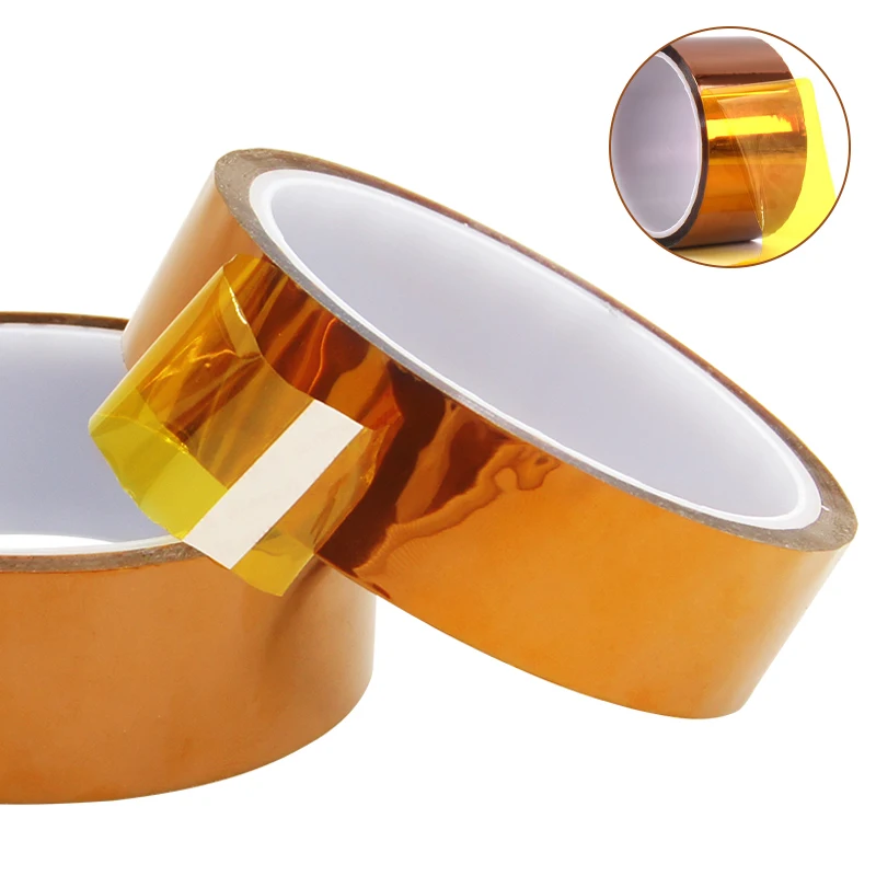 30m Long Gold Finger High Temperature Resistant Tape Polyimide Tape Multi…