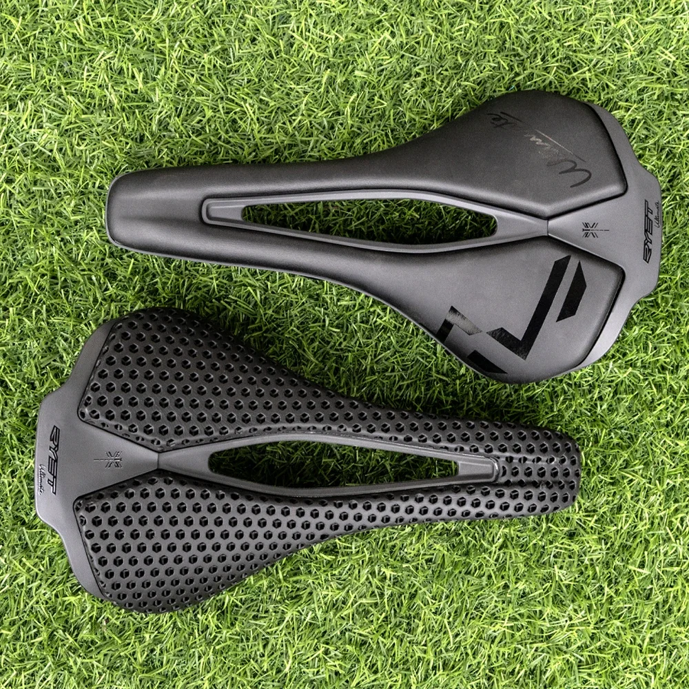 RYET 3D Printed Bicycle Saddle 120g Carbon Cushion Light Bike Seating for MTB…