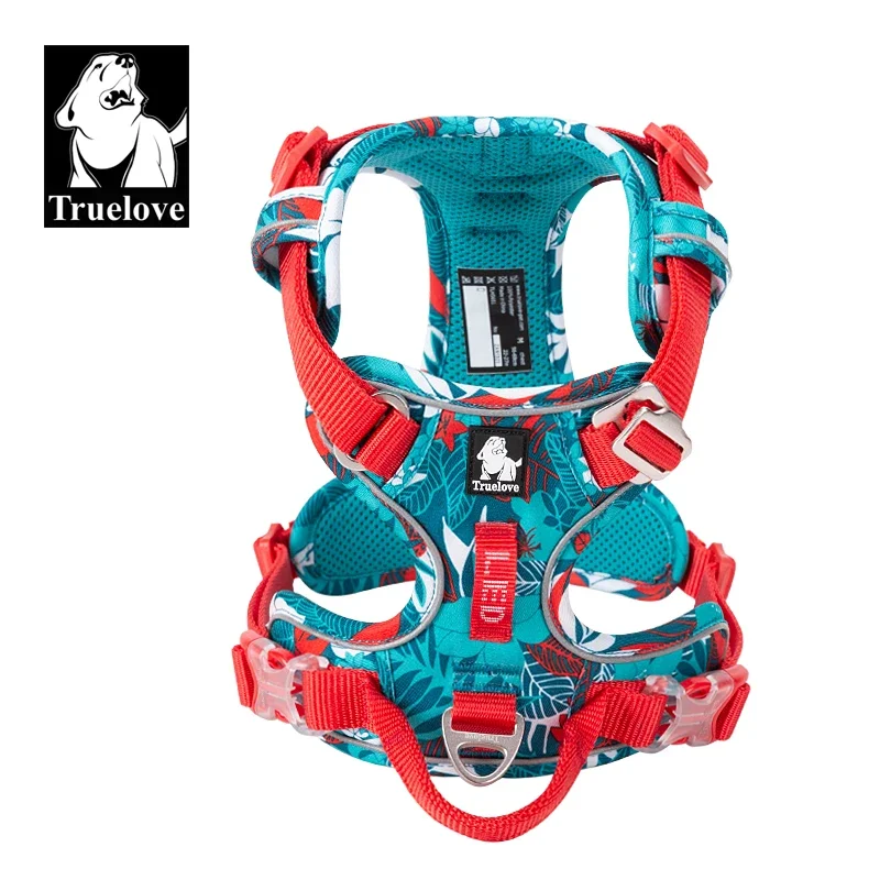 Truelove Pet Explosion-proof Dog Harness Camouflage Reflective Nylon Special…