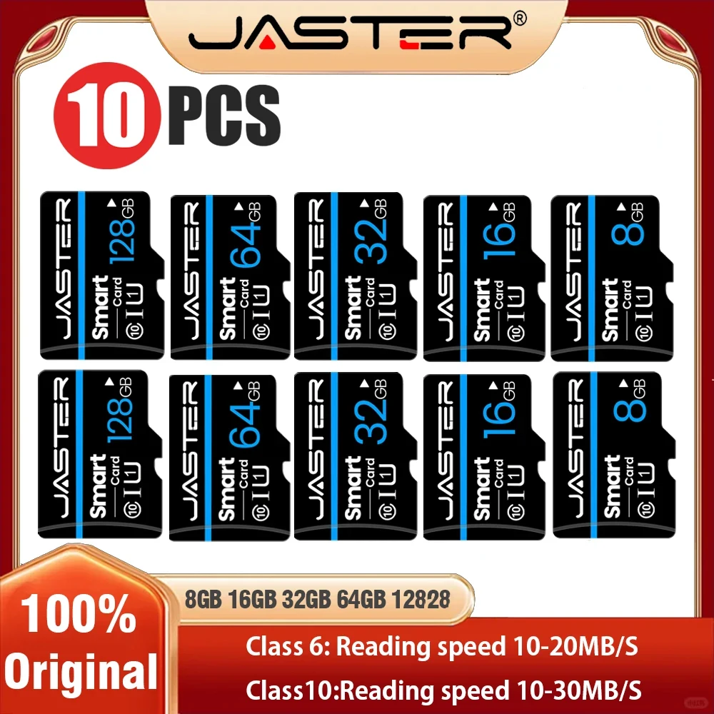 10PCS Flash Memory Card 4GB 8GB 16GB 32GB 64GB High Speed TF/SD Card 128GB…