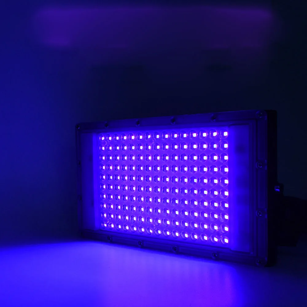 LED 100W 300W Purple Light 365nm UV Curing Lamp 395nm Fluorescent Detection…