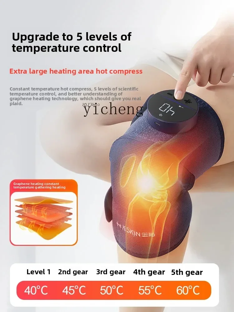 Knee Massage Instrument Electric Heating Knee Pad Argy Wormwood Joint Pain…
