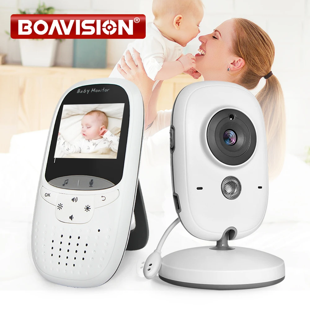 Baby Monitor VB602 IR Night Vision Temperature Monitor Lullabies Intercom VOX…