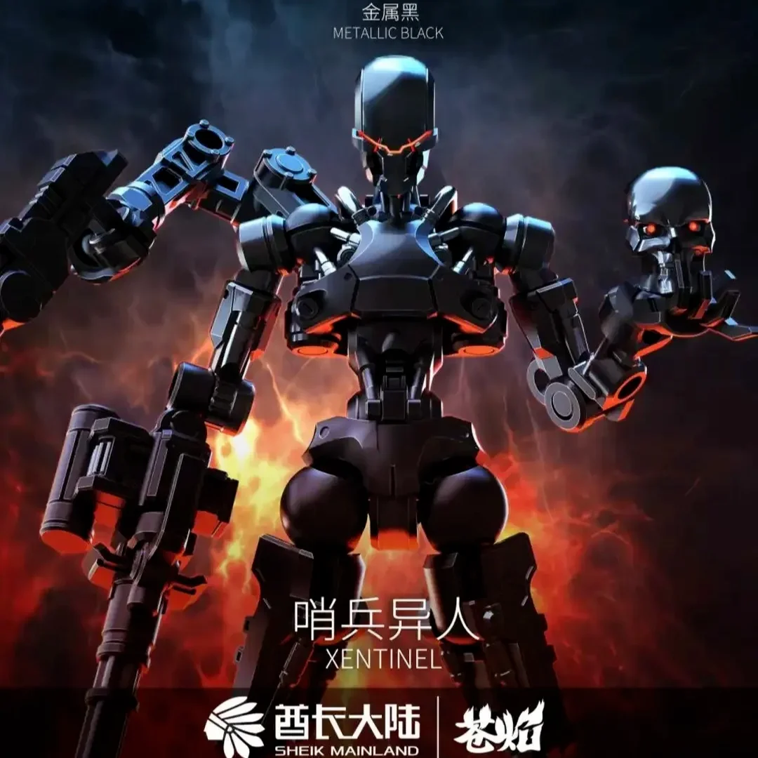 Sheik Mainland 3MIN Project Xentinel Sentinel Aberrant Model Kit, 1/18…