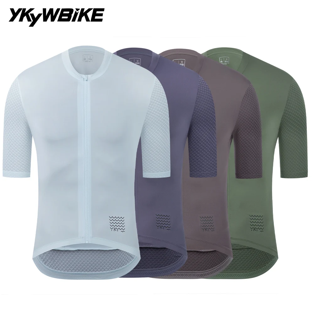 YKYWBIKE Men's Classic Cycling Jersey Summer Bicycle Pro Team Short Sleeve…