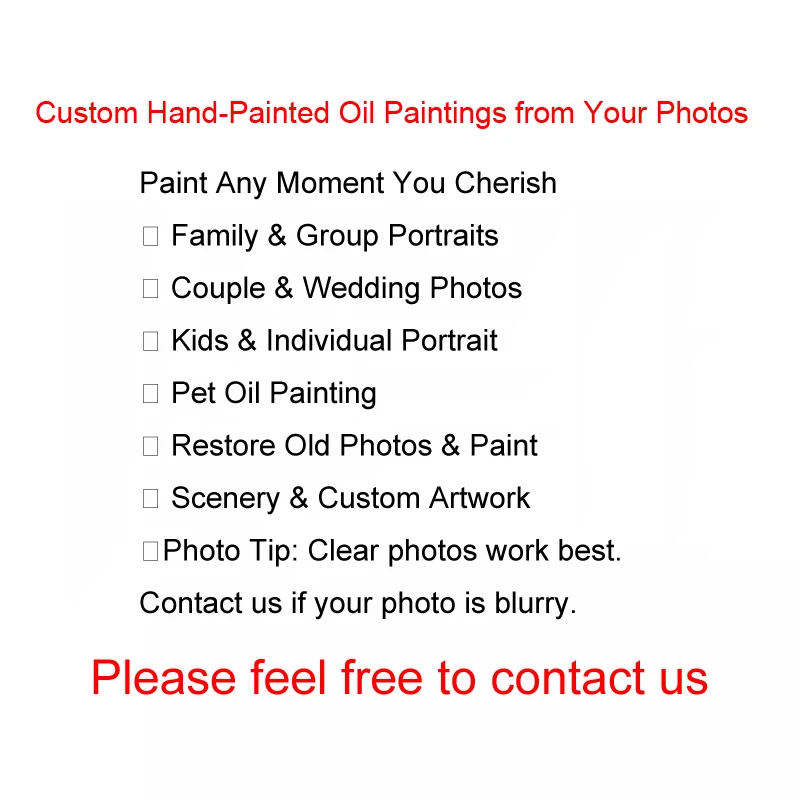 Custom Hand Painted Oil Paintings from your Photos High Quality Old City in…