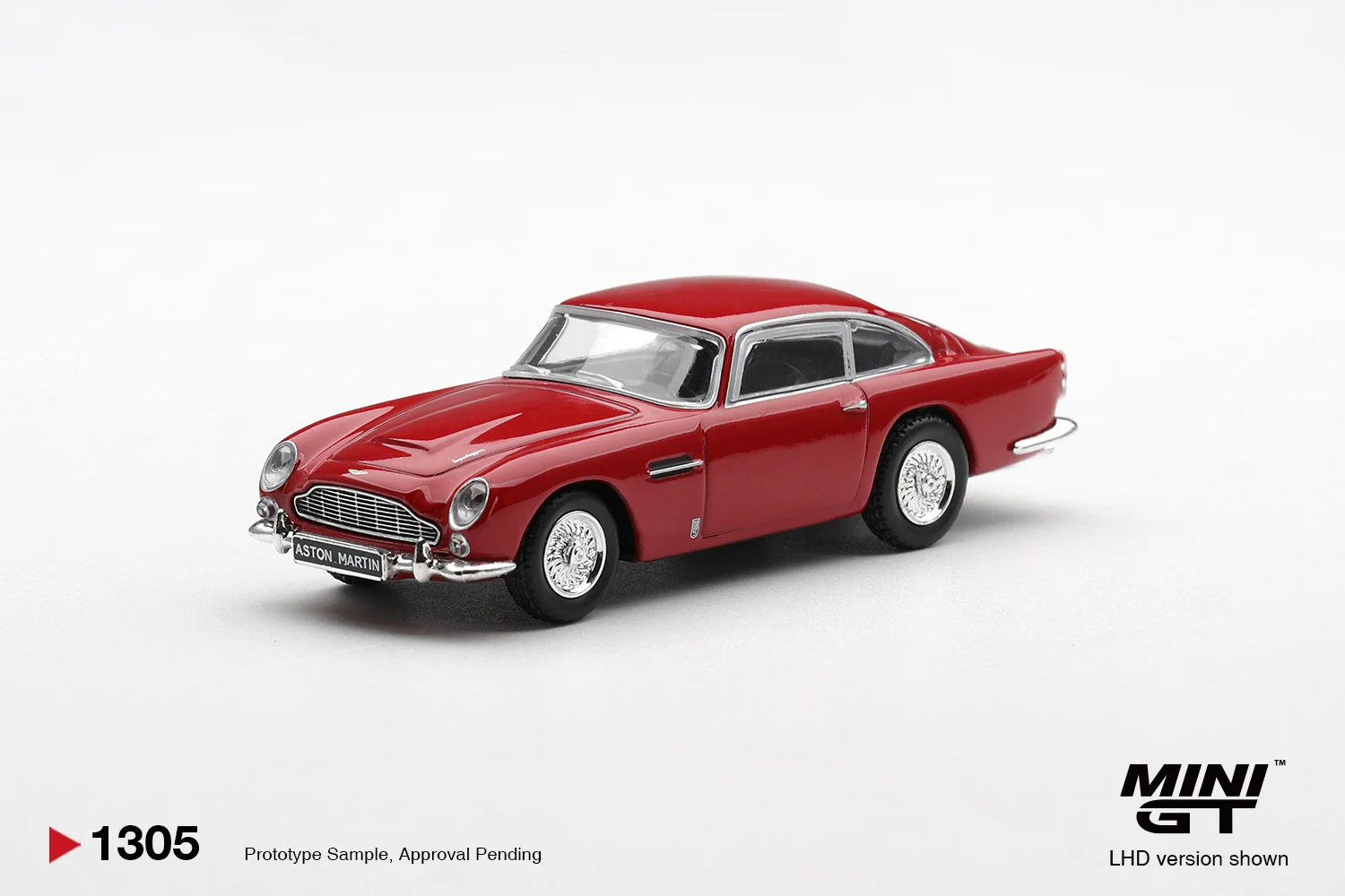 MINIGT 1/64 Aston Martin DB5 Fiesta Red MGT01305-CH Cars Alloy Diecast Metal…