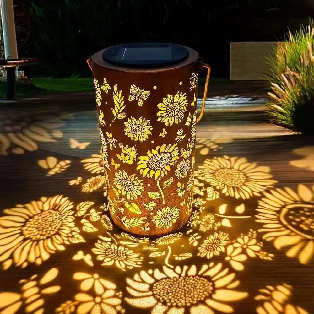 Sunflower Light and Shadow Light Waterproof Outdoor Light Solar Powered for…