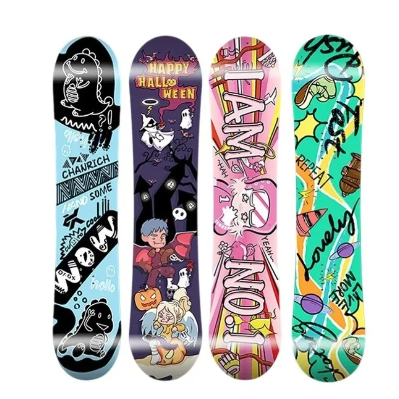 Children's All-Mountain Snowboard 80-120cm, Light Poplar Core Twin Symmetric…