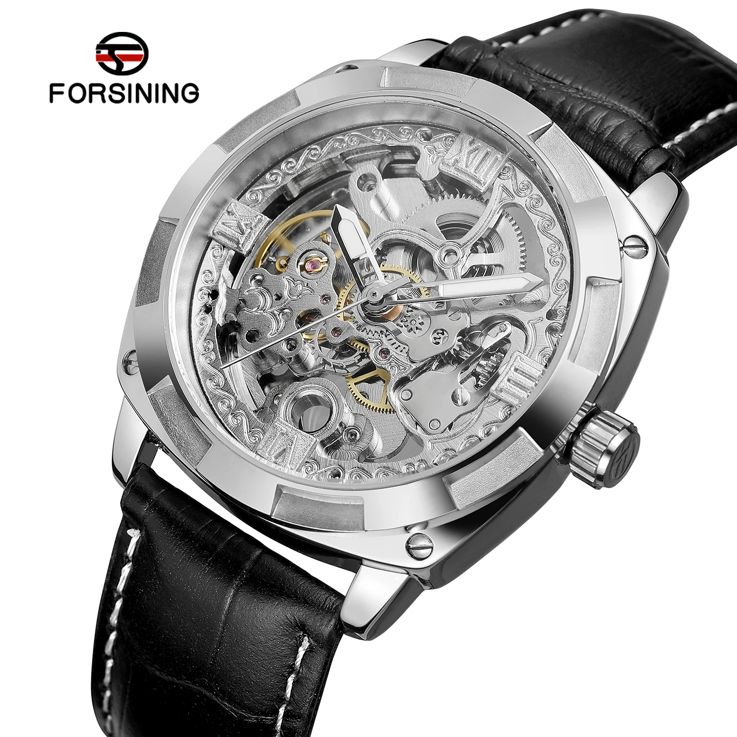 2026 New Design FORSINING Fashion Classics Casual Automatic Watch 3D Hollow…