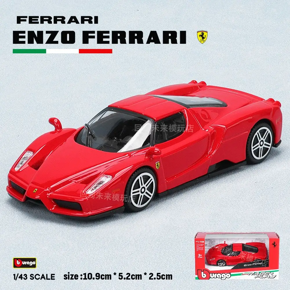 Bburago 1:43 Ferrari 250 Testa Rossa Diecast Model Car 488 GTB Alloy…