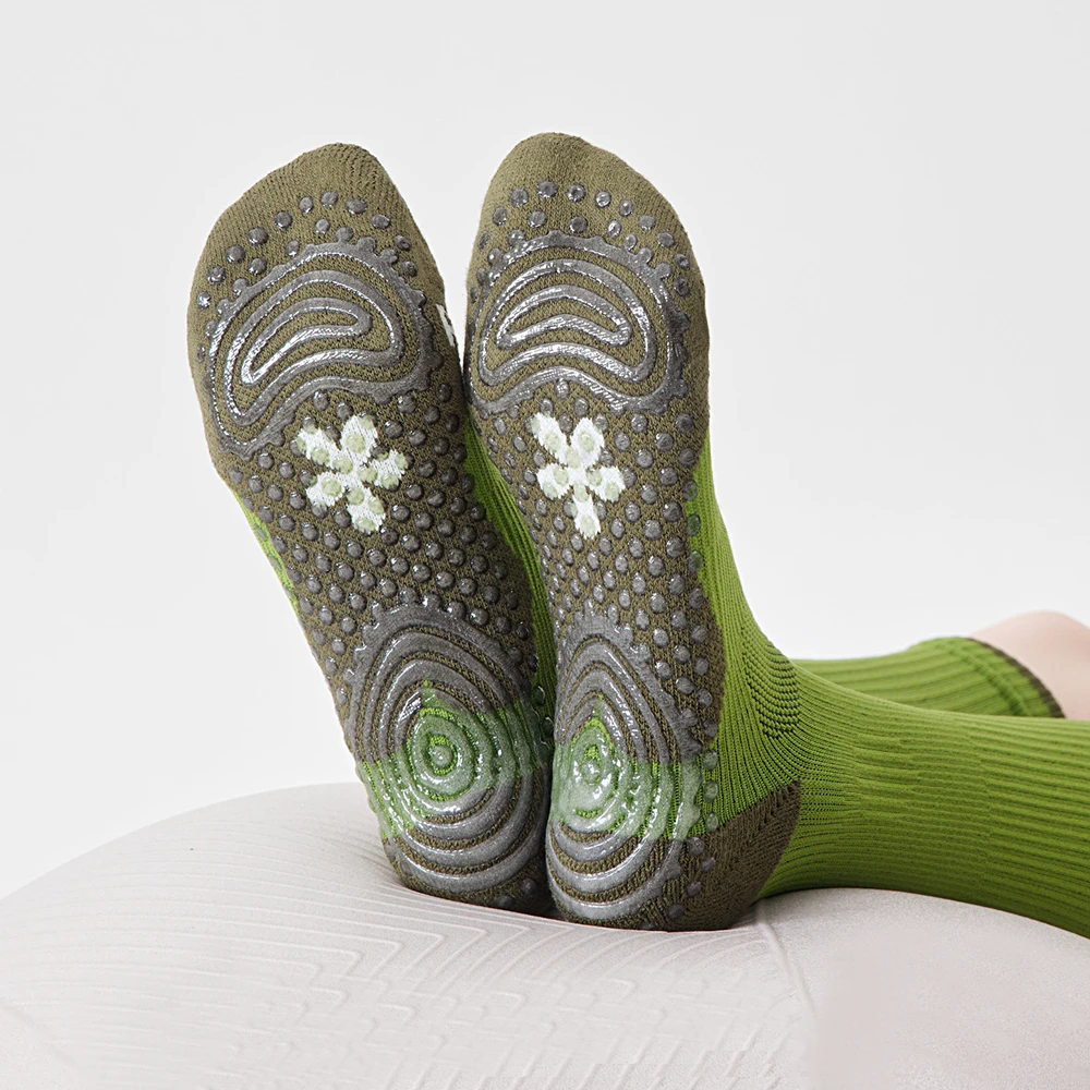 Professional Pilates Yoga Socks Women Silicone Anti-slip Breathable…