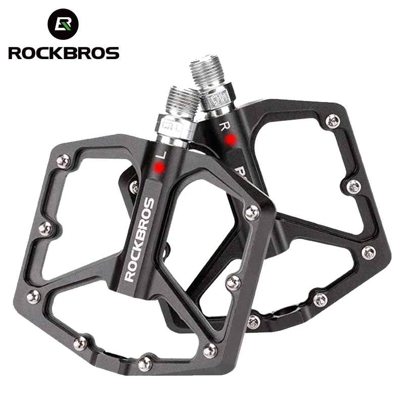 ROCKBROS MTB Cycling Ultralight Pedal Bike Bicycle Sealed DU Bearing Pedals…