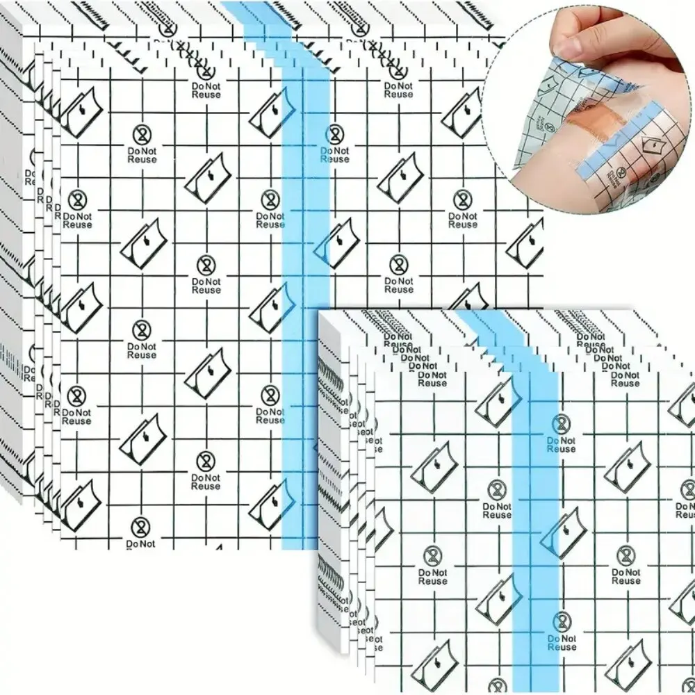PU Waterproof Bandages Disposable Transparent Stretchable Adhesive Bandages…