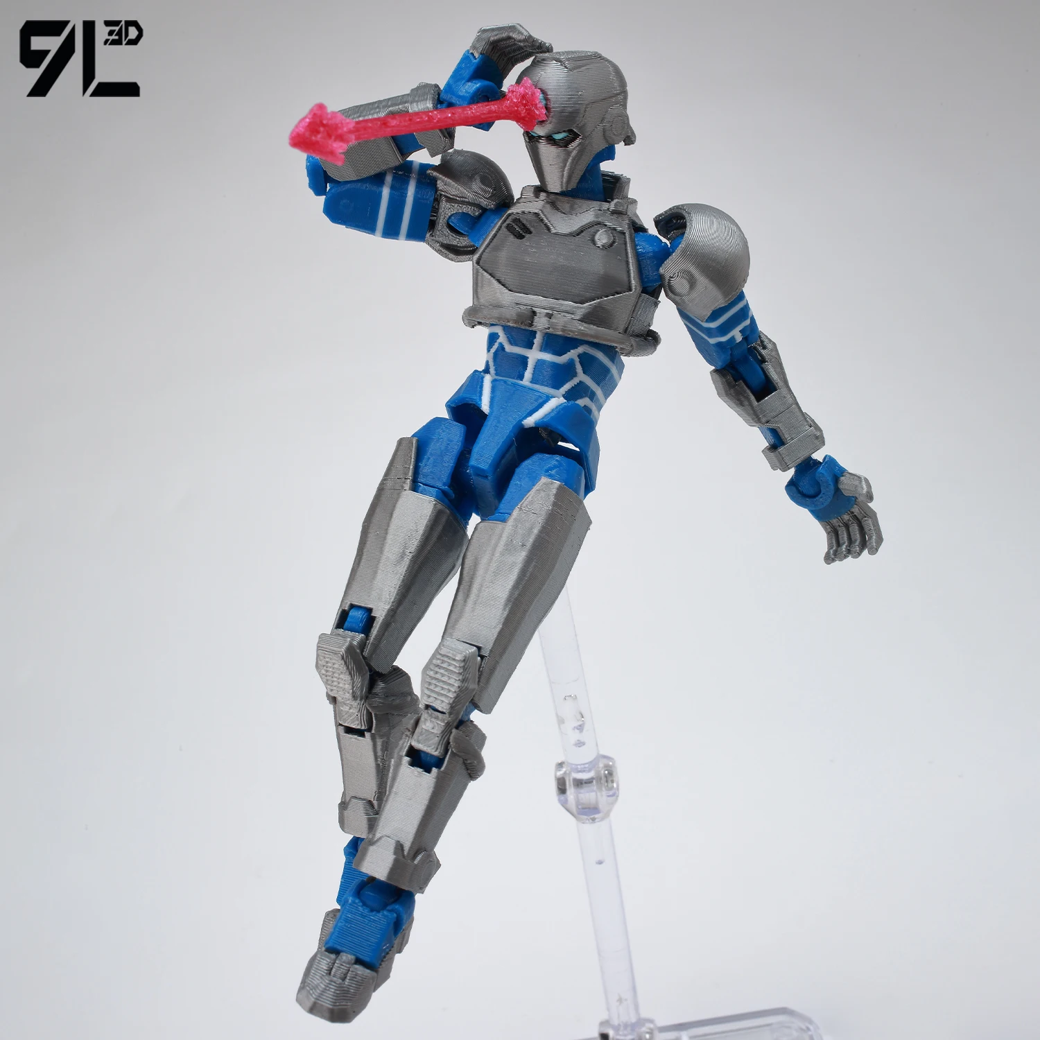 9L3D Printed Invincible Tech Jacket Toys Action Figures Titan13 T13 Dummy 13…