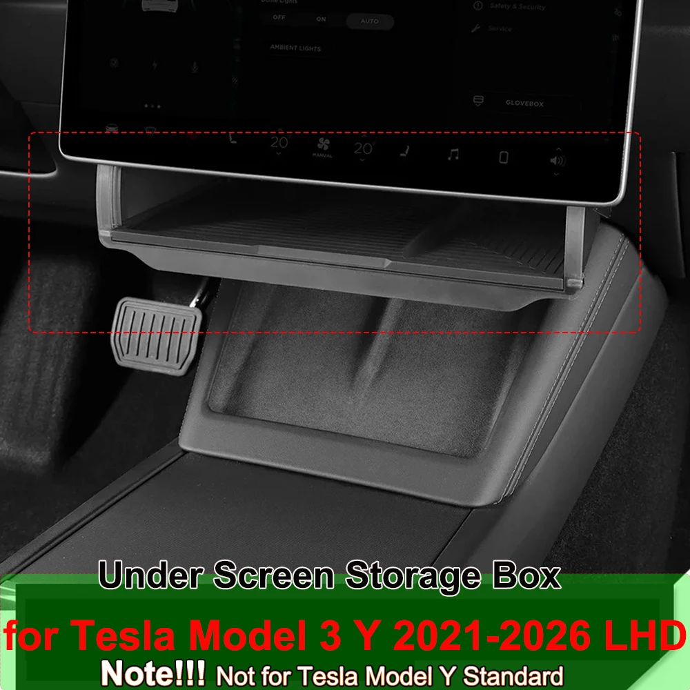 for Tesla Model Y Juniper 2026 Model 3 Highland 2025 Under-Screen Hidden…