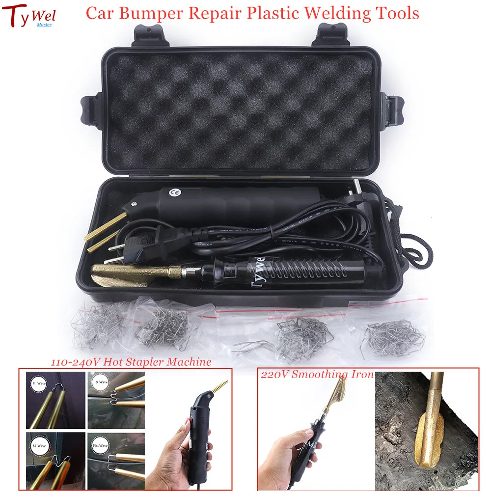 Professional Hot Stapler Plastic Repair System Welding Gun Bumper Fairing…