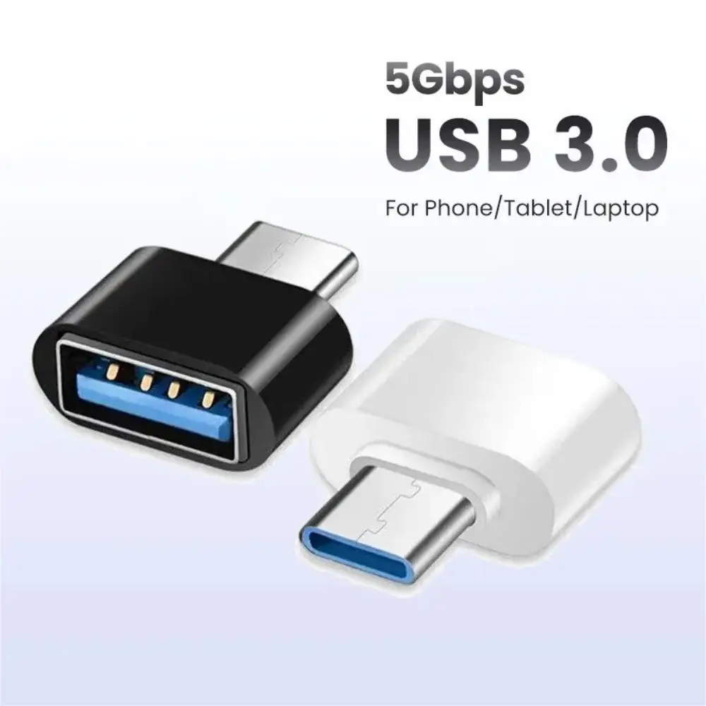 Mini Type-C to USB Adapter 3.0 USB-C Male OTG a Female Data Connector for…