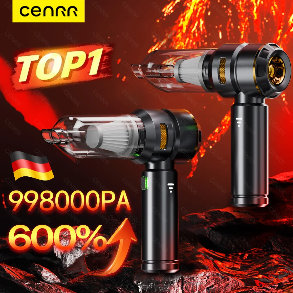 CENRR 998000PA Car Vacuum Cleaner Powerful Portable HandHeld Vacuum Cleaner…