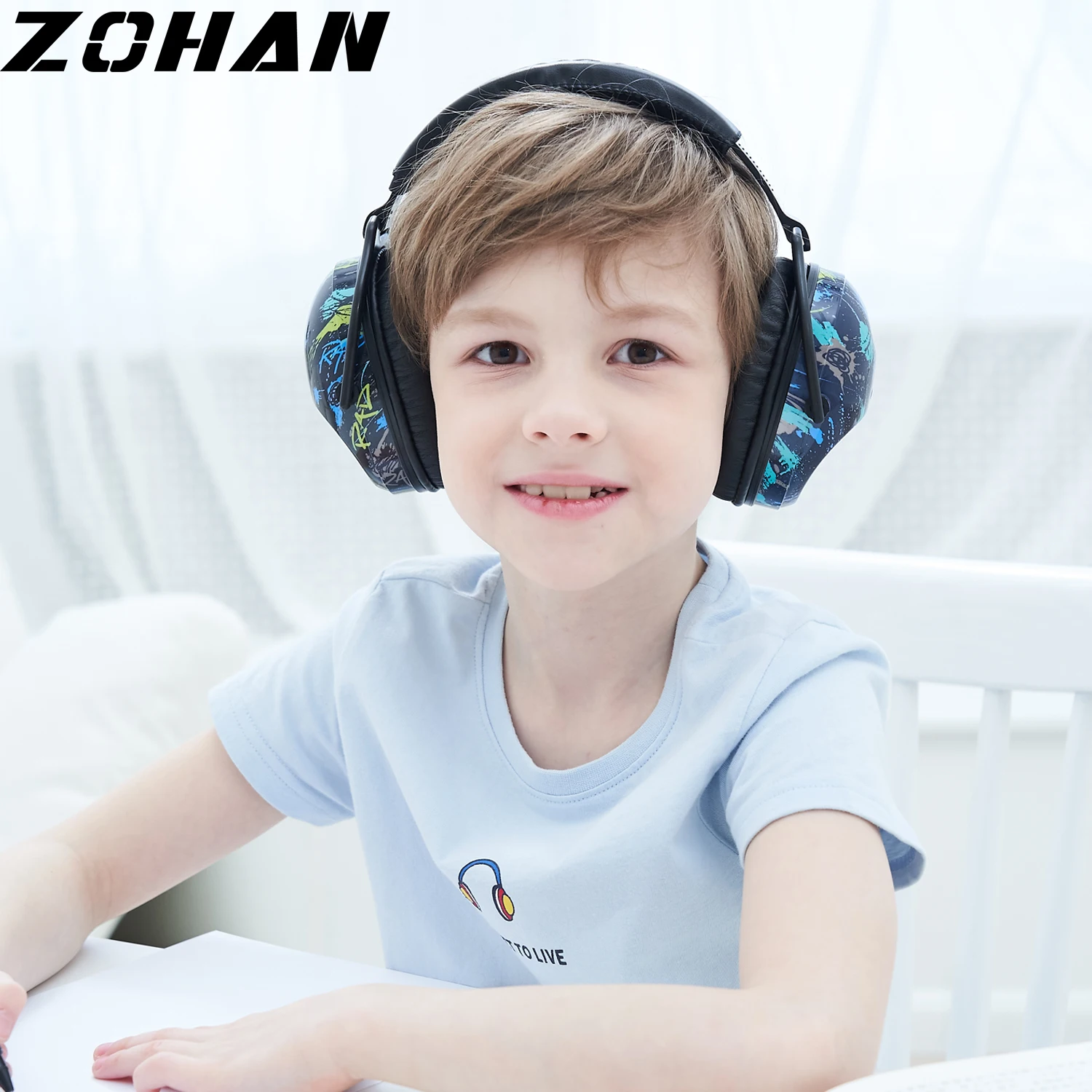 ZOHAN Kids Ear Protection Safety Ear Muffs Noise Reduction Ear Defenders Best…