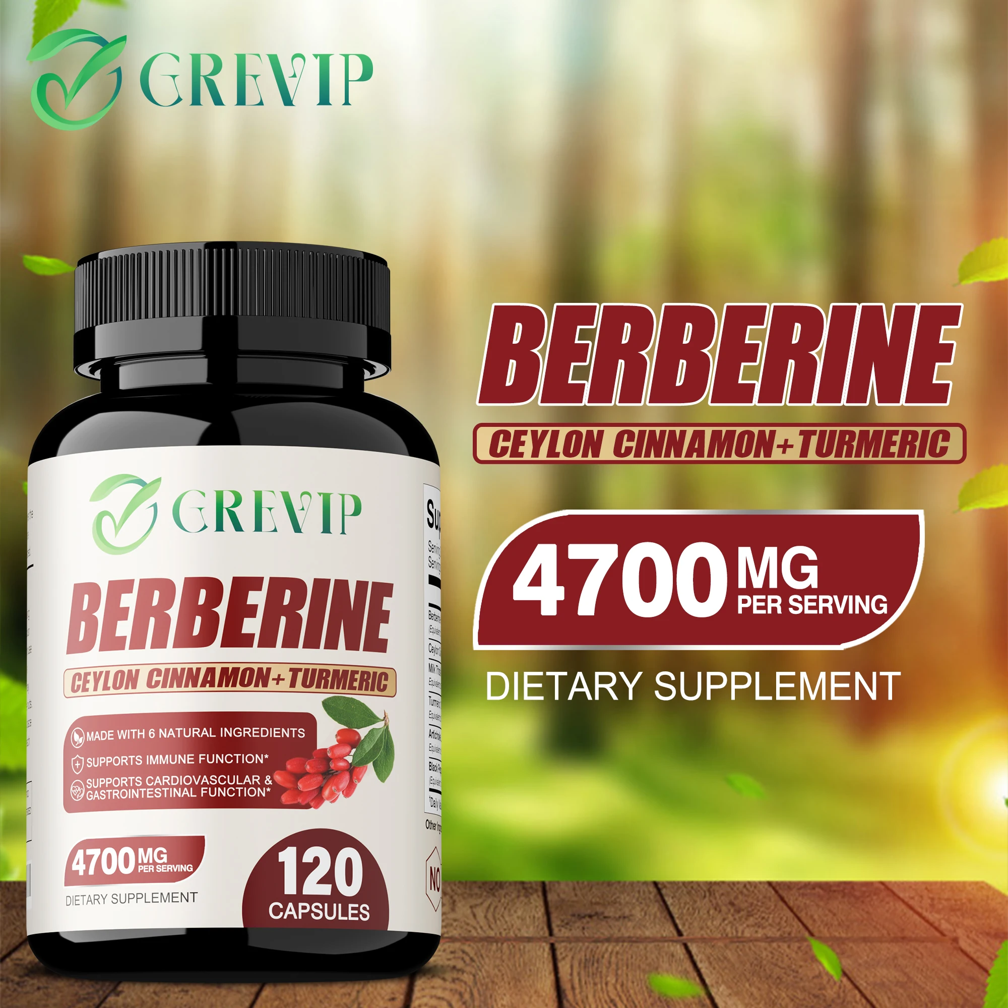 Berberine - Berberine for Weight Loss, Supports Heart Health, Immune System…