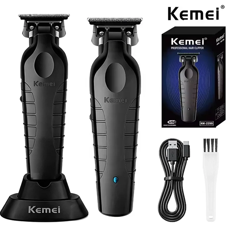Kemei KM-2299 Men's Hair Clipper Professional Electric Hair Clipper USB…