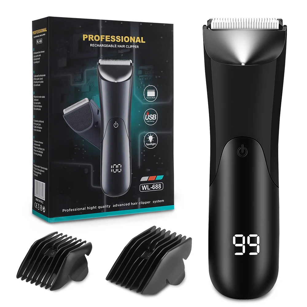 Hair Cutting Machine Beard Trimmer Electric Shaver for Men Intimate Areas…