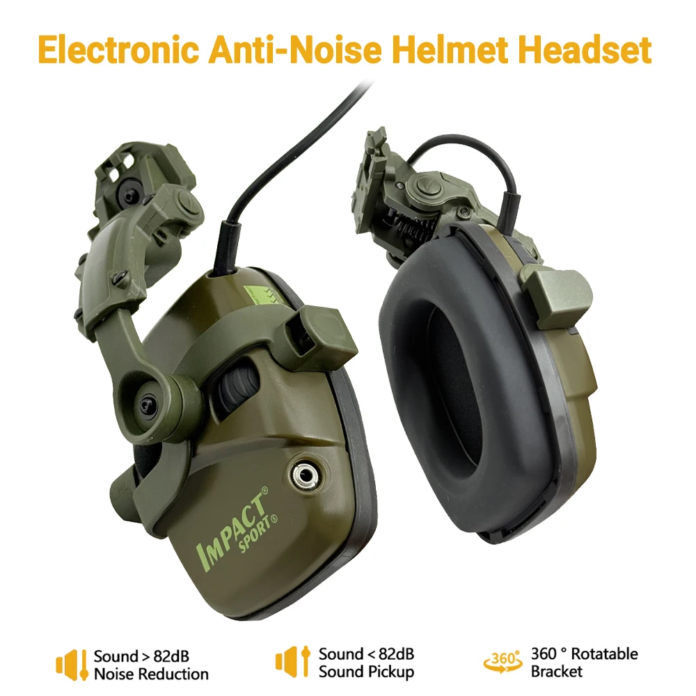 Electronic Headphones for Shooting Anti-noise Hearing Protection Protector…