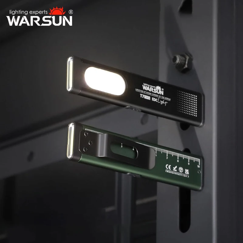 WARSUN T7 LED Torch Portable Mini Flashlight 800LM Rechargeable Pocket Light…
