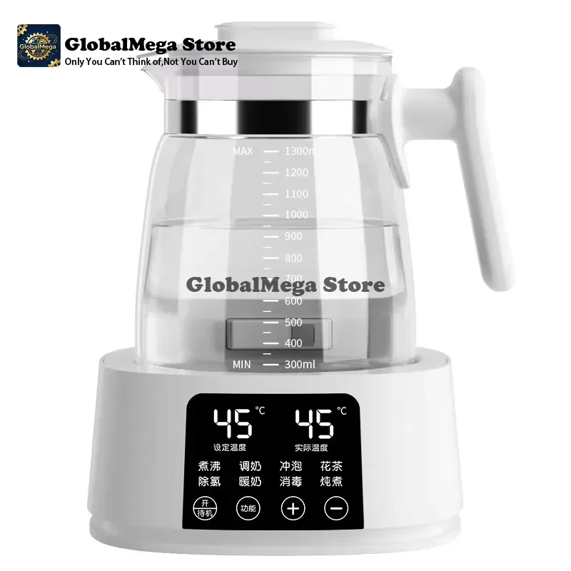 2026 Latest Automatic Milk Maker Full Glass Baby Bottle Warmer with Precise…