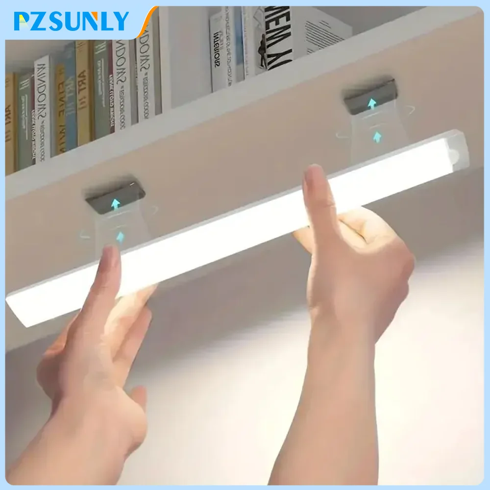 LED Motion Sensor Light Wireless LED Night Light Type C Rechargeable Light…