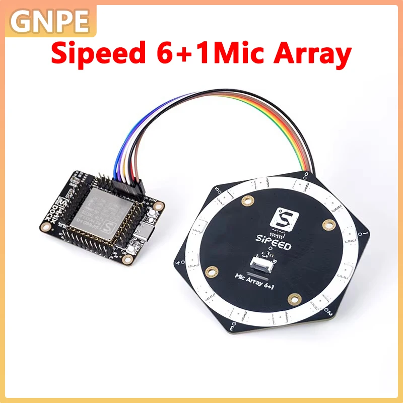Sipeed 6+1 Mic Array Microphone USB Driver-Free Sound Card Source…