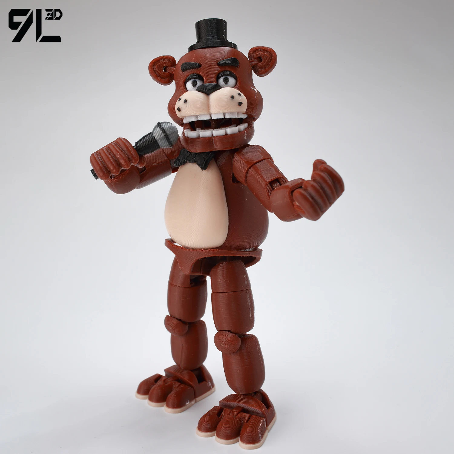 9L3D Printed Freddy Titan13 FNAFs Bear's Midnight Harem Five Nights Joint…