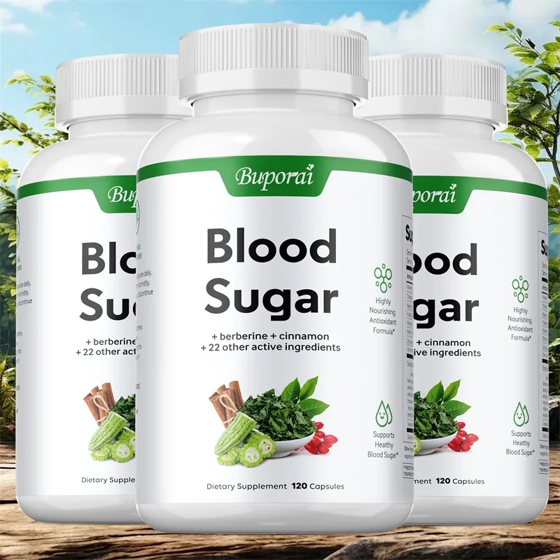 Blood Sugar Capsules - Supports Blood Sugar Balance, Promotes Metabolism…