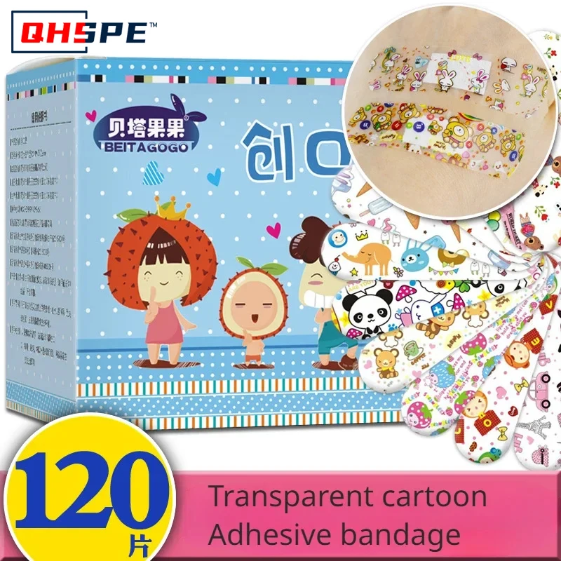 120pcs/set Cartoon Band Aid for Children Kids Skin Vaccine Injection Hole…